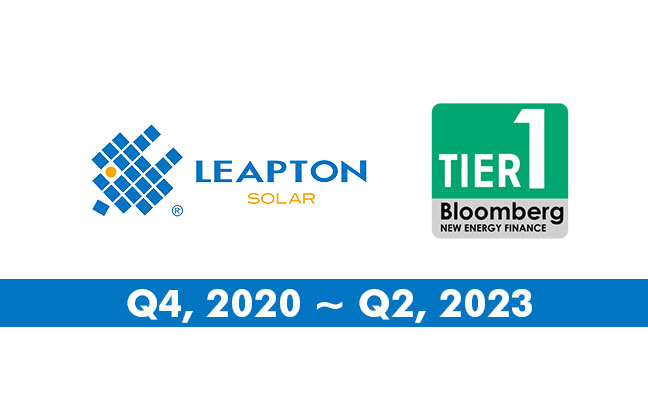 Leapton  Energy keeps Tier1 listing in Q2, 2023
